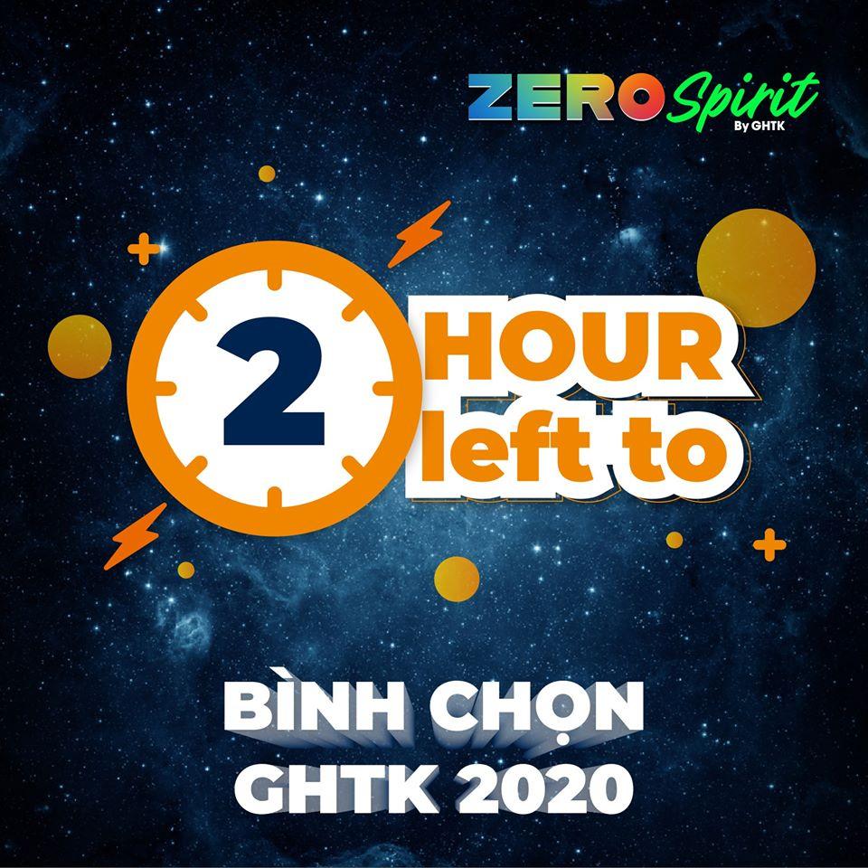 ZERO SPIRIT: Đóng cổng Bình chọn GHTK 2020