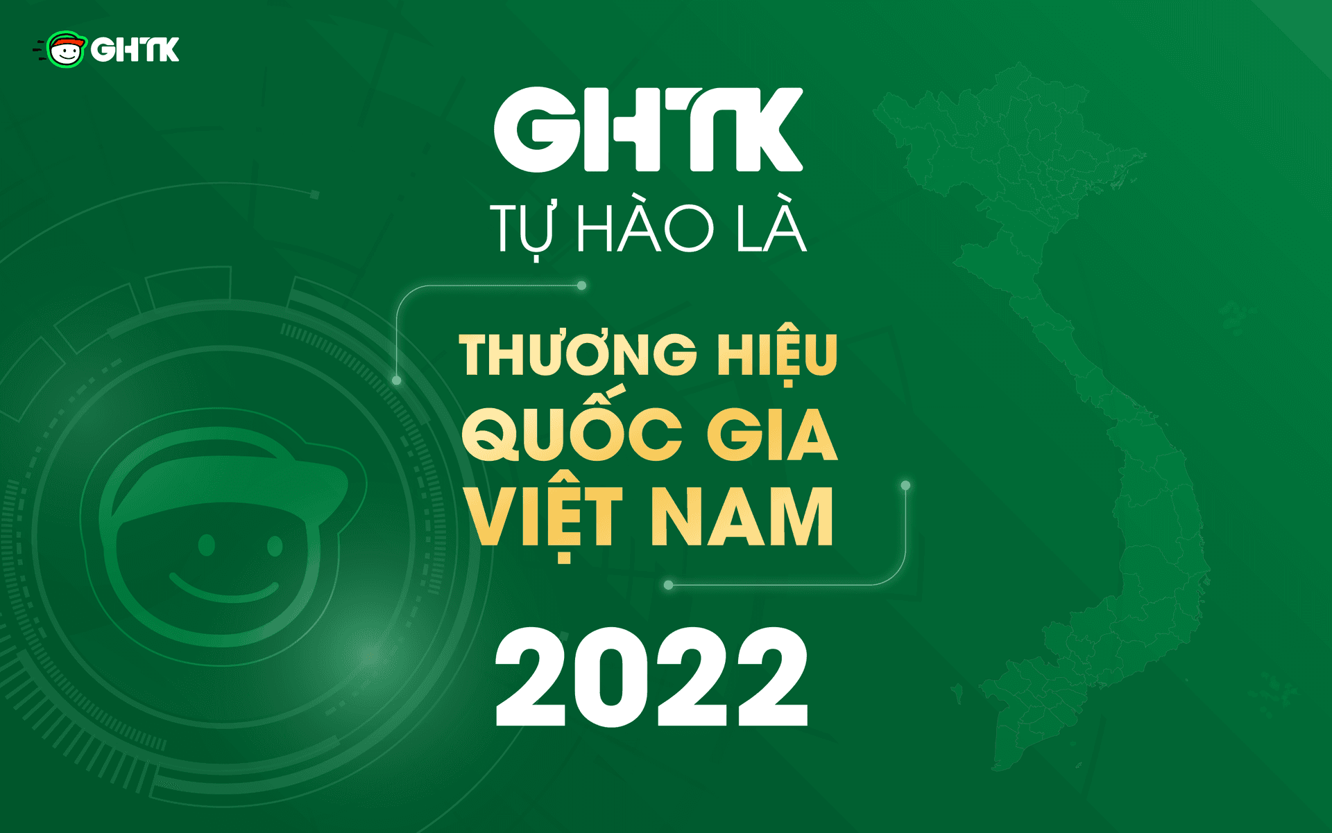 GHTK tự hào là Thương hiệu Quốc gia Việt Nam 2022