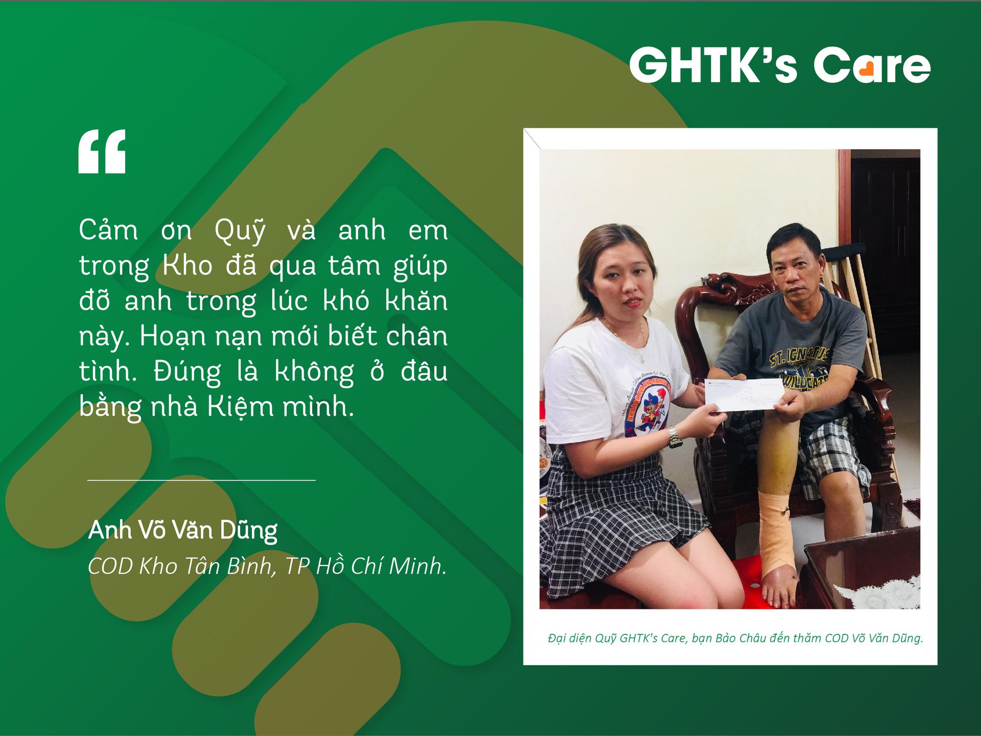 [GHTK'Ss CARE] Câu chuyện đẹp giữa mùa dịch bệnh