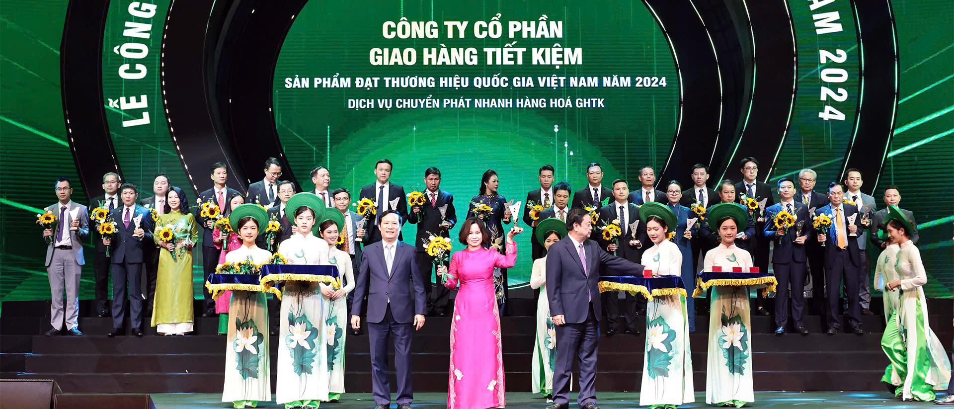 GHTK tự hào được vinh danh Thương hiệu Quốc gia Việt Nam năm 2024