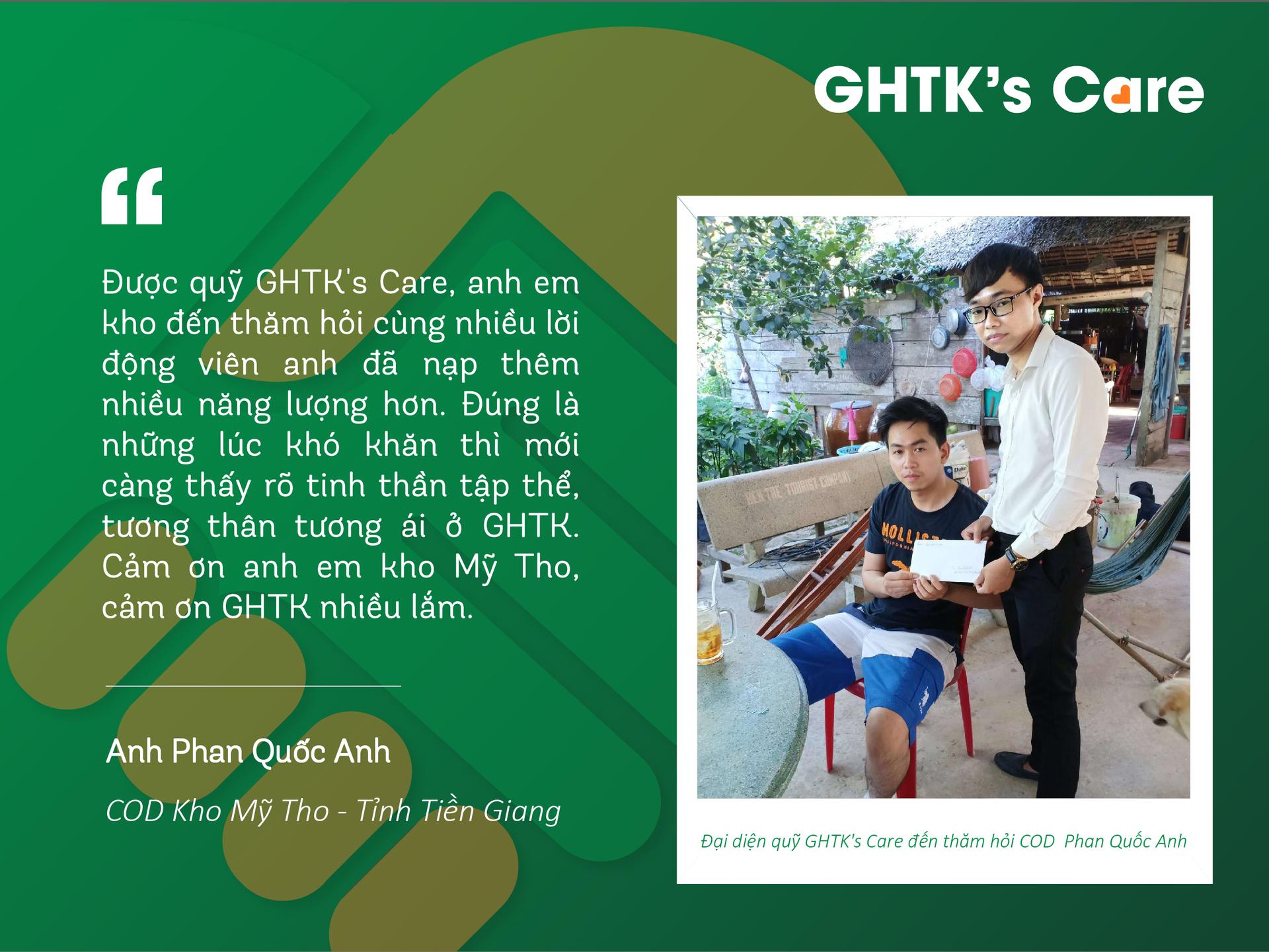 GHTK's Care | Dù có cách xa nơi đâu Kiệm vẫn chan chứa tình yêu thương.