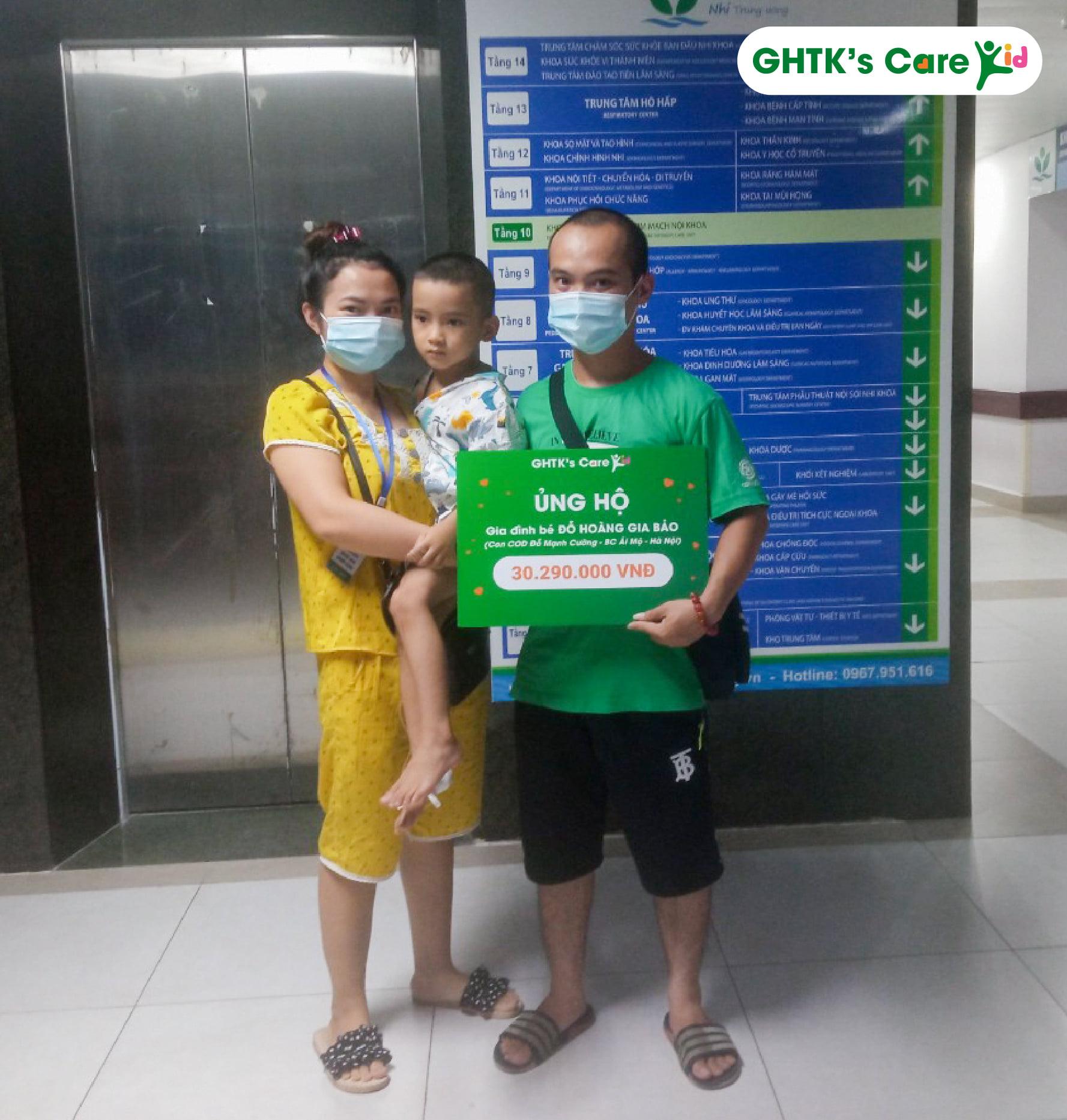 ? GHTK's Care I Hành trình trao yêu thương số 29 I Niềm hạnh phúc nhân đôi khi con yêu khỏe mạnh ?